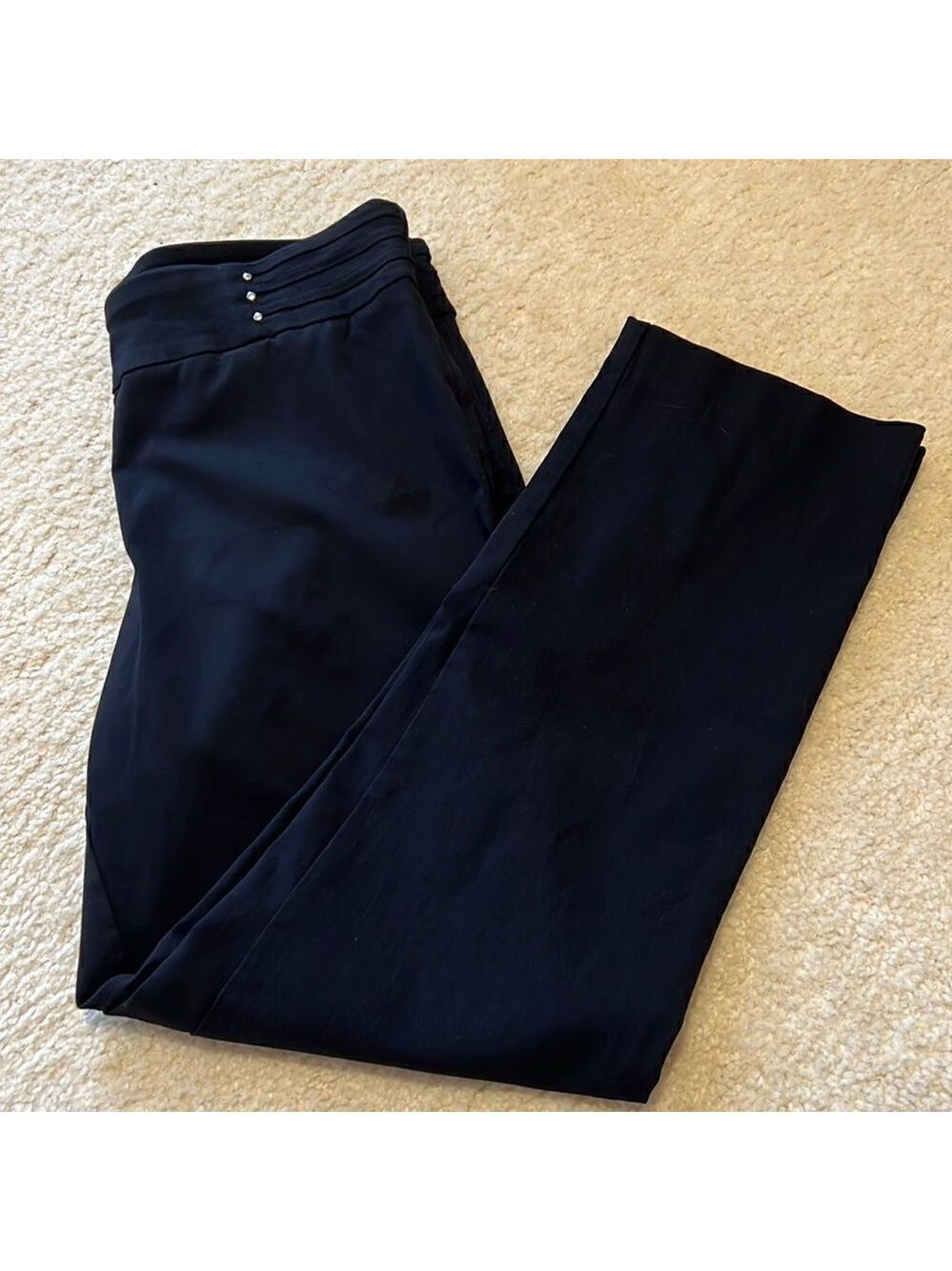 JM Collection Black Pull-On Pants - Picture 2 of 7